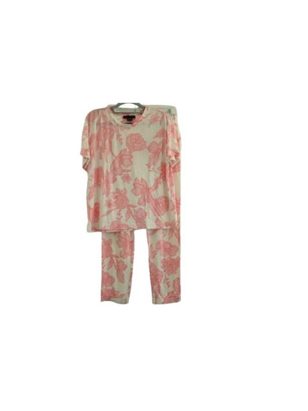 Sanctuary 2-Piece Pajamas Floral Print Size XS SS Lounge Lightweight